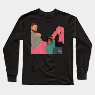 Adam, Kim & Makayla | Chicago PD Long Sleeve T-Shirt